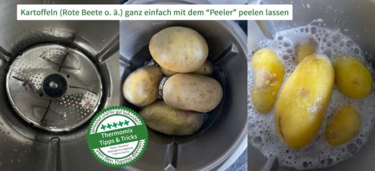 Welle mit Peeler